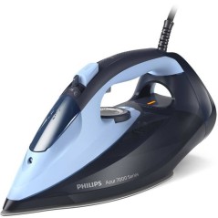 Philips Azur 7000 Series DST7041 Steam Iron 2800W - Powerful, Stylish, and Efficient Blue Iron for Perfect Results!